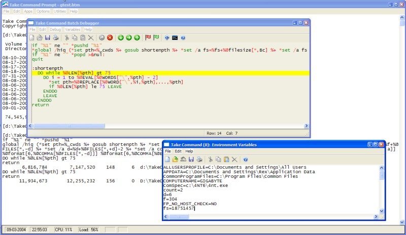 Take Command Screenshot